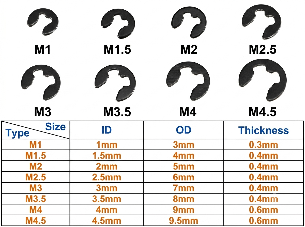 E Type Clips